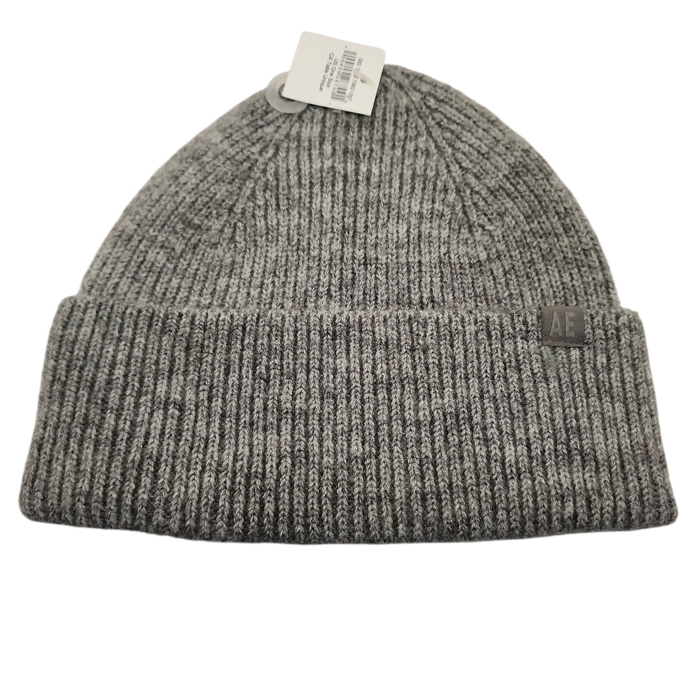 American Eagle Dark Gray Knit One Size Beanie Nwt‎